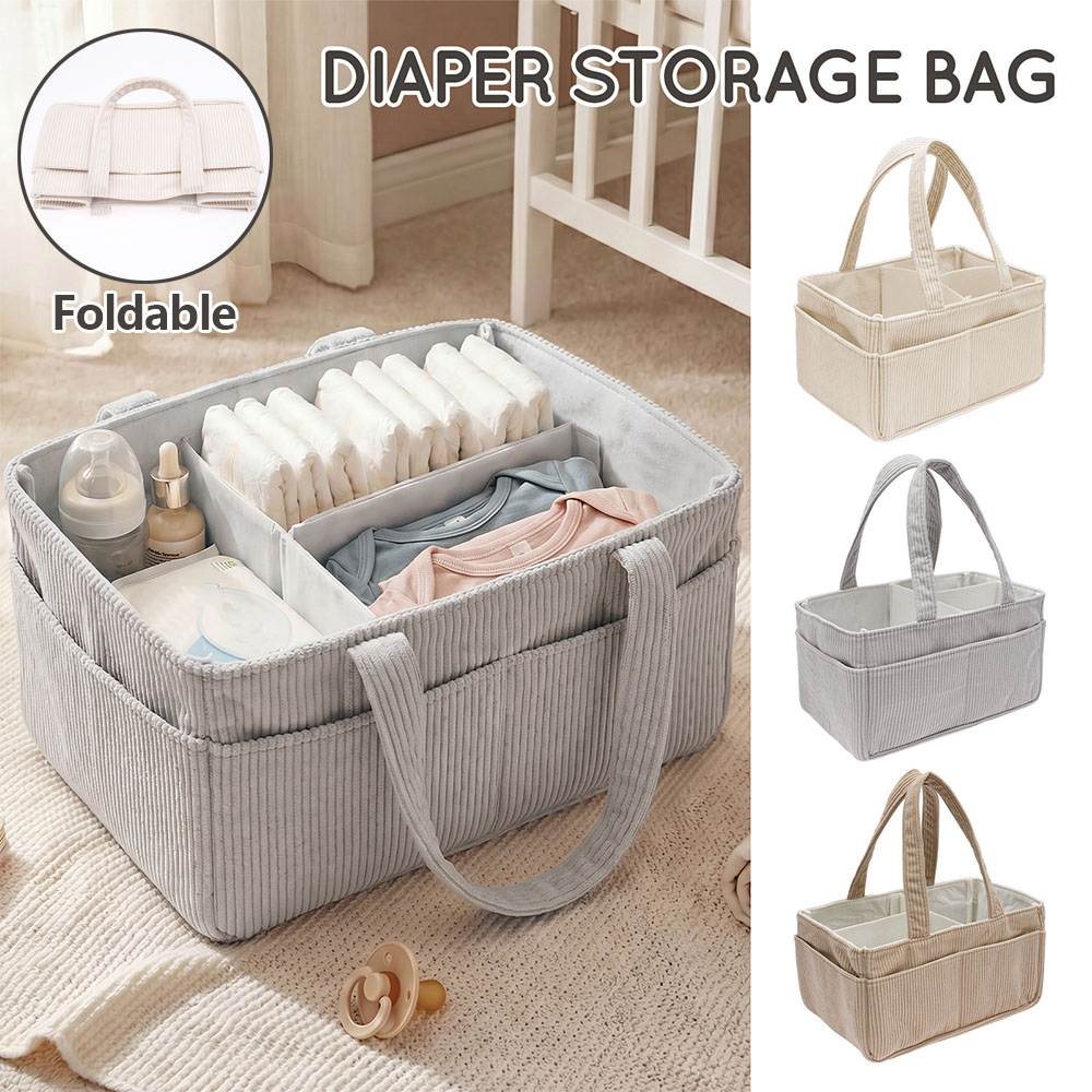 Baby Food Organizer - Keranjang Penyimpanan Popok Bayi Portabel dari