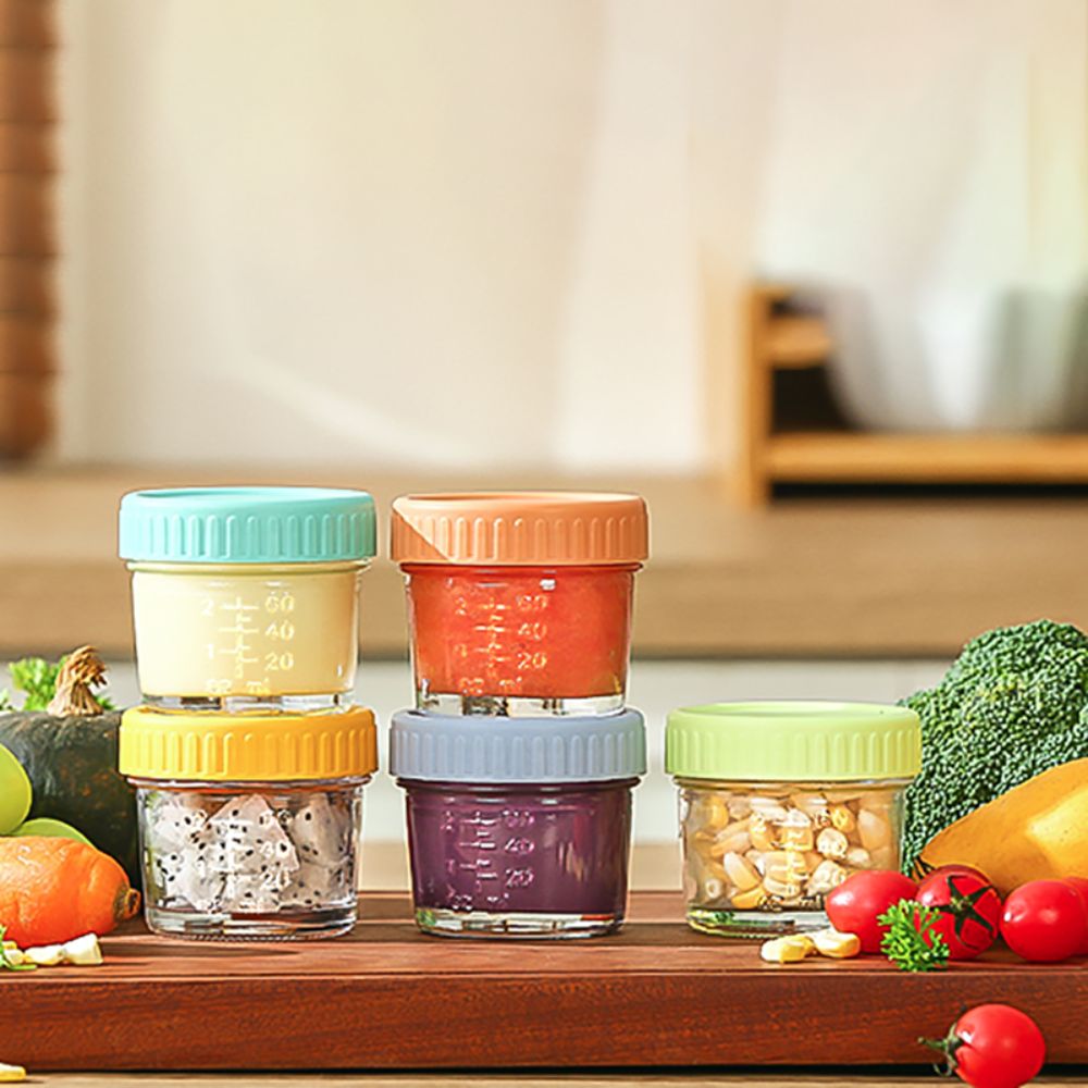 Baby Food In Jar - 6 Buah Stoples Kaca Mason Jar