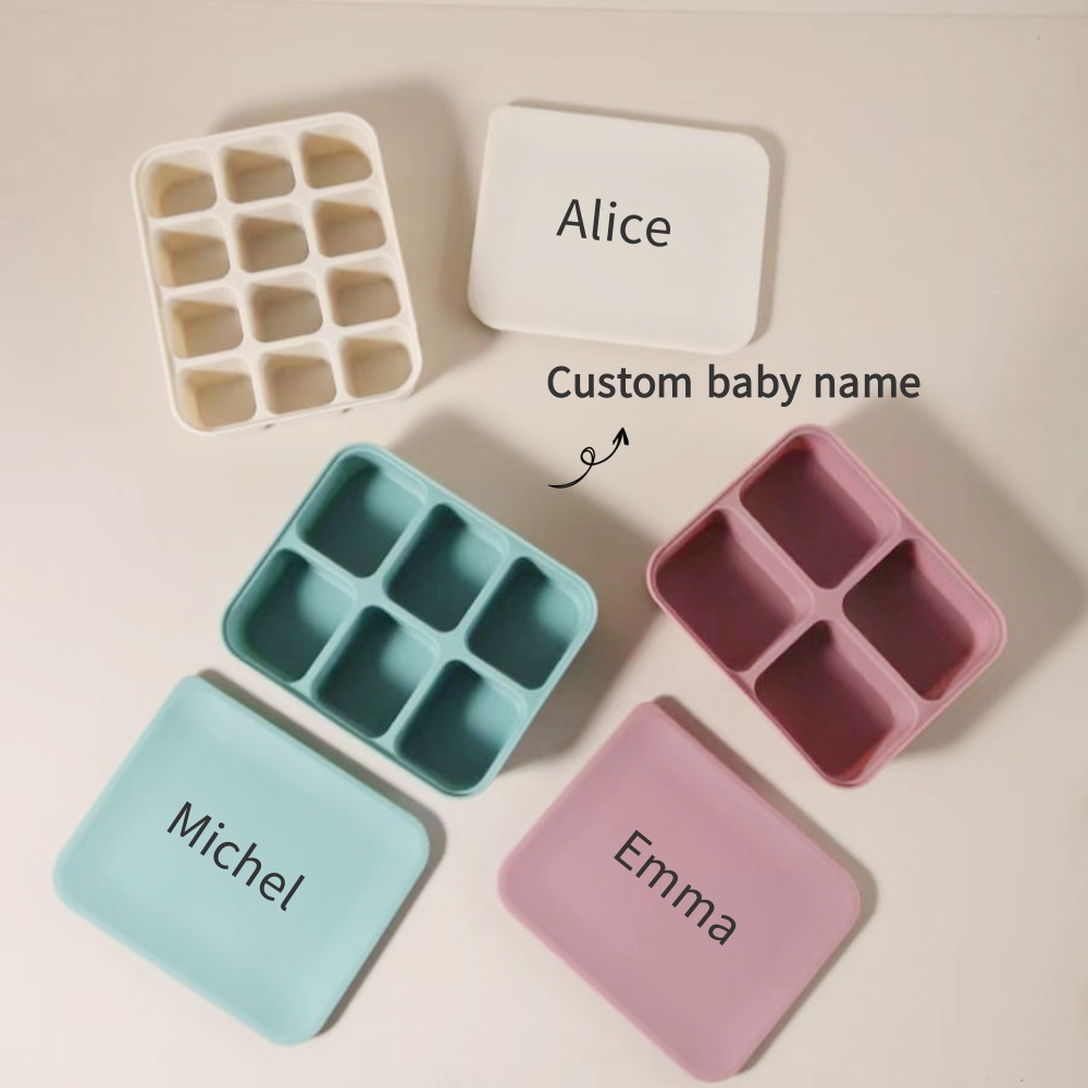 Baby Food Tray - Cetakan Beku Makanan Bayi Personal dengan