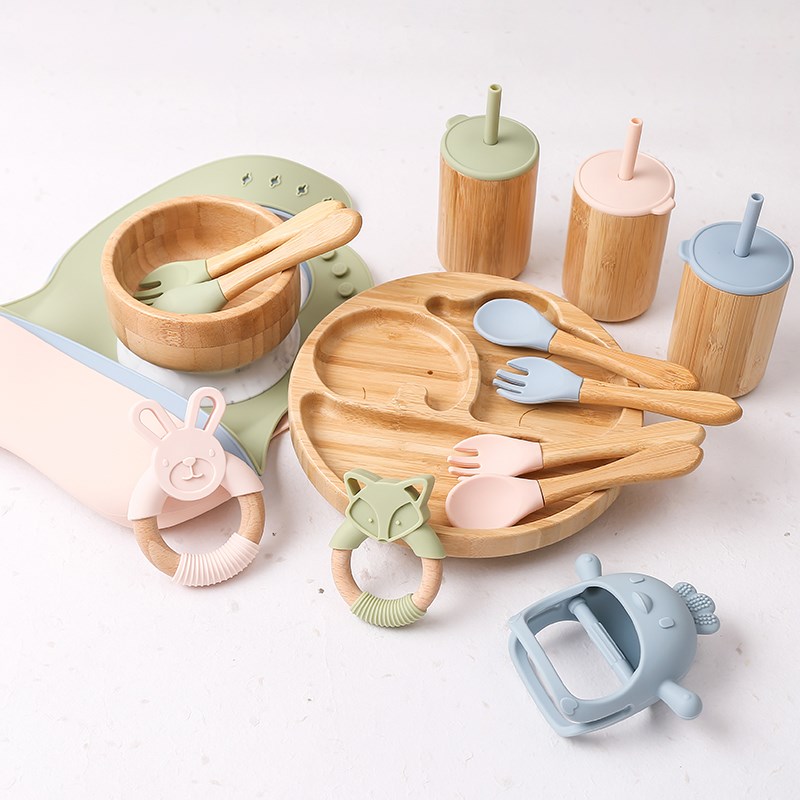 Baby Food Menu - Set Peralatan Makan Bayi Mangkuk Makan