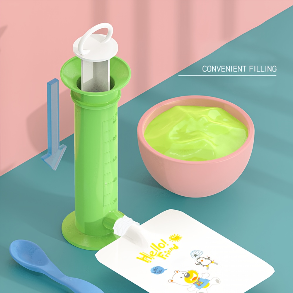 Baby Food On The Go - Alat Pengisi Makanan Bayi, Pengisi Kantong