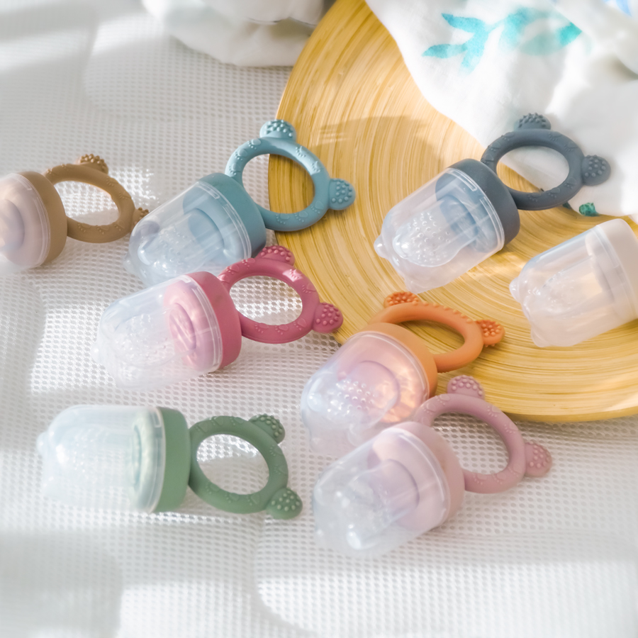 Baby Food For 6 Months - Dot bayi silikon, penutup pemberi makan
