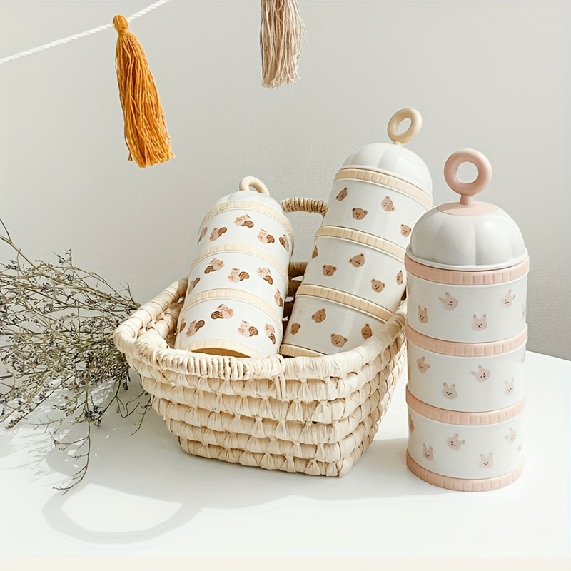 Baby Food On The Go - Dispenser Susu Bubuk Bayi 3 Lapis