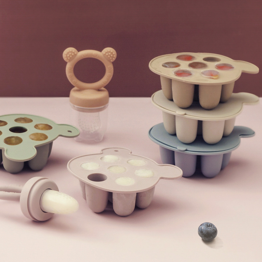 Baby Food Options - Cetakan Es Krim Silikon untuk Bayi,