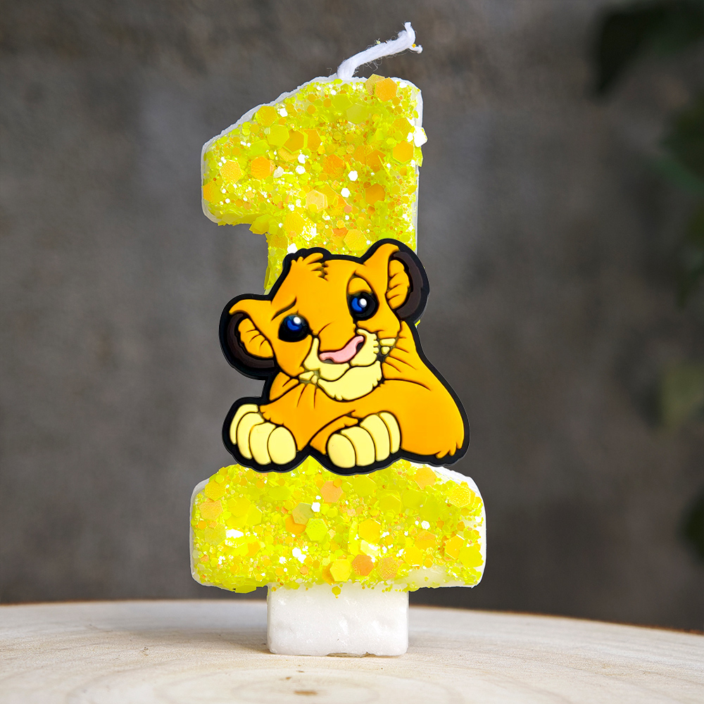 Lion King Simba Lilin Nomor 0- - Baby Food Plan ulasan dan harga