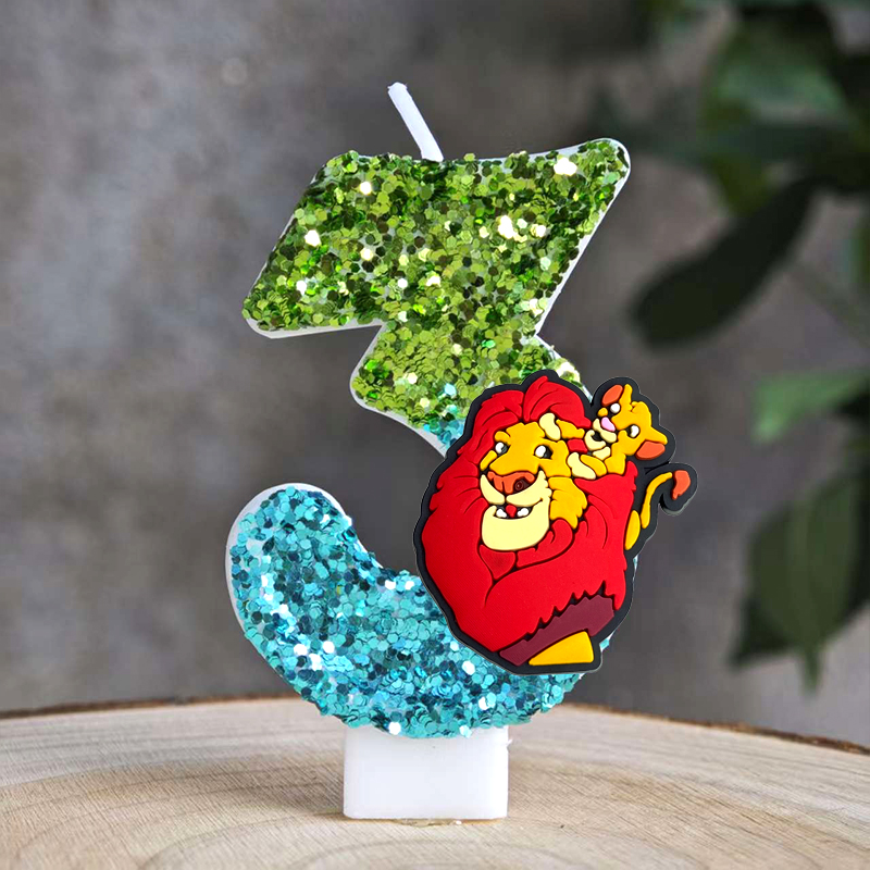 Lion King Simba Lilin Nomor 0- - Baby Food Plan ulasan dan harga