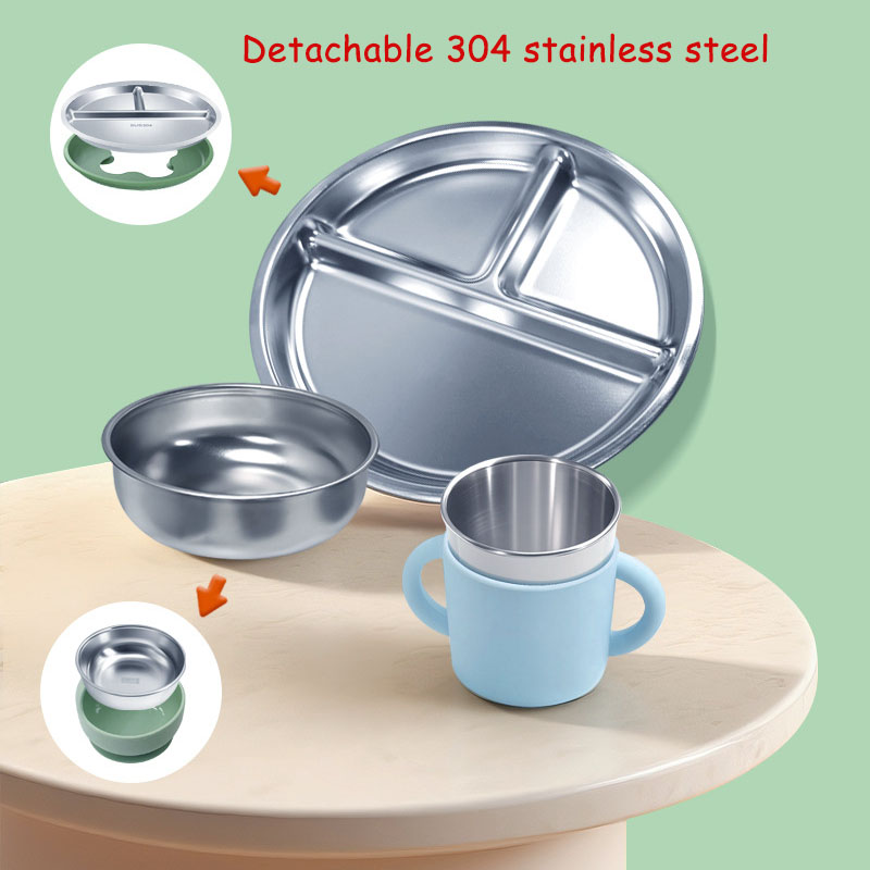 Set Peralatan Makan Bayi Silik - Baby Food Menu ulasan dan harga