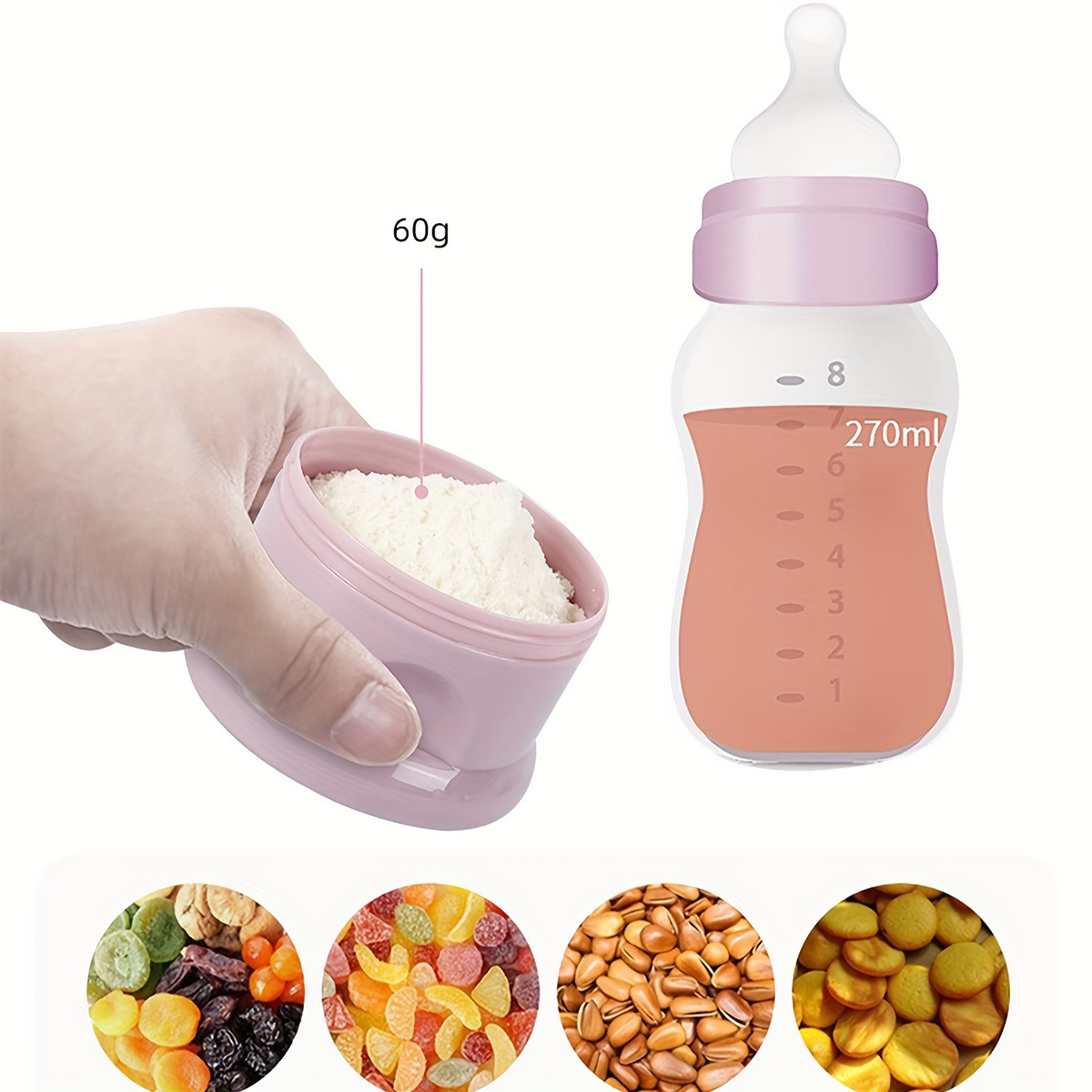 Wadah Susu Bubuk Bayi Kapasita - Baby Food Options ulasan dan harga