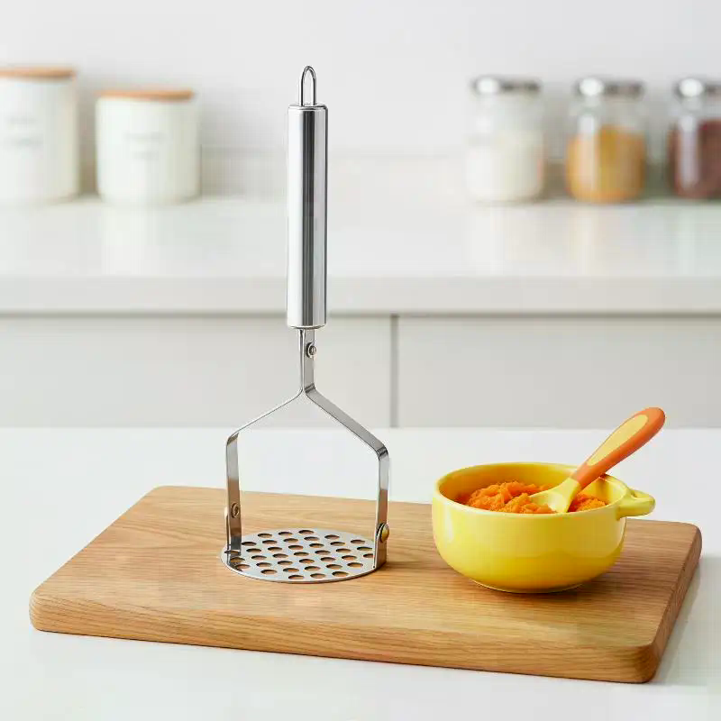 Penumbuk Manual Stainless Stee - Veggie Baby Food ulasan dan harga