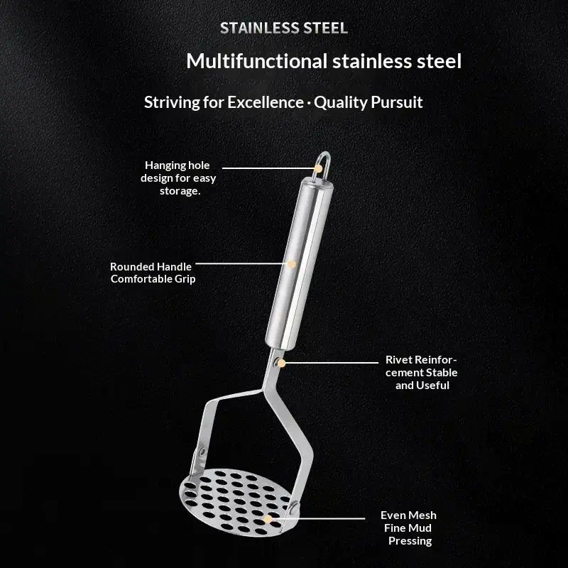 Penumbuk Manual Stainless Stee - Veggie Baby Food ulasan dan harga