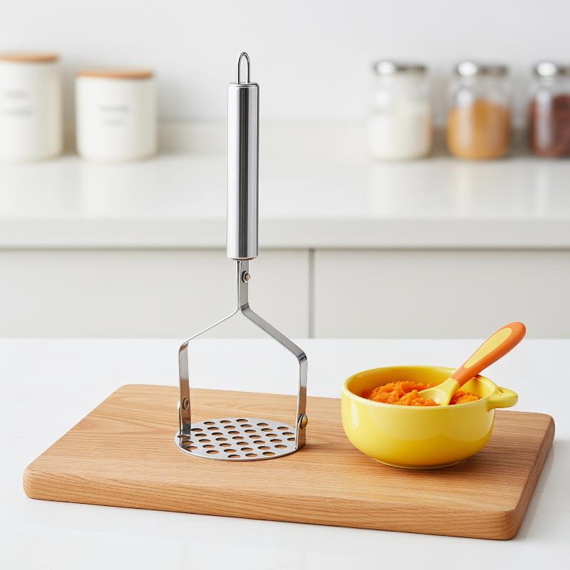 Penumbuk Manual Stainless Stee - Veggie Baby Food ulasan dan harga