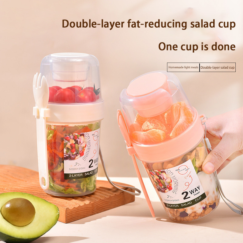 Cangkir Salad Sarapan Portabel - Baby Food On The Go ulasan dan harga
