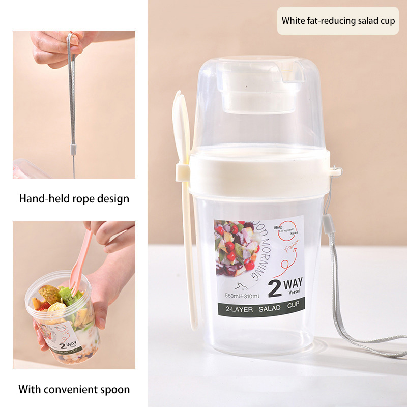 Cangkir Salad Sarapan Portabel - Baby Food On The Go ulasan dan harga
