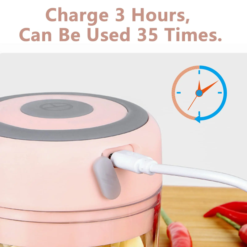 2026 Mini Electric Garlic Chop - Veggie Baby Food ulasan dan harga