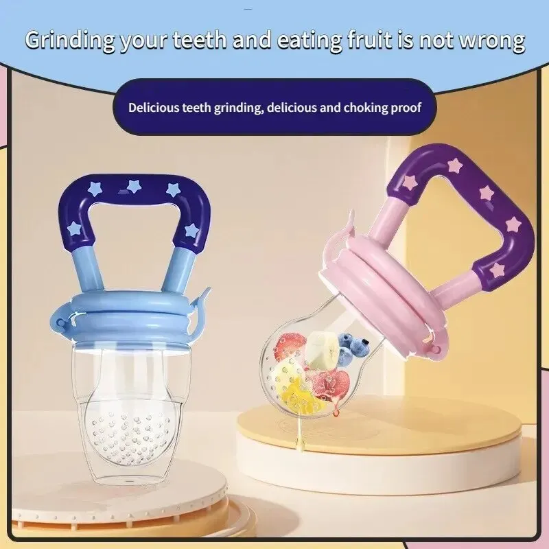 3 Buah Teether Buah dan Sayura - Baby Food For 6 Months ulasan dan harga