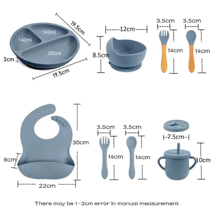 Set Makan Silikon Bayi Anak-an - Baby Food Menu ulasan dan harga