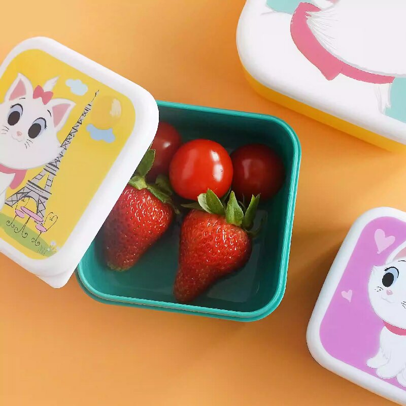 Kotak Bento Pola Hewan Kartun  - Baby Food Organizer ulasan dan harga