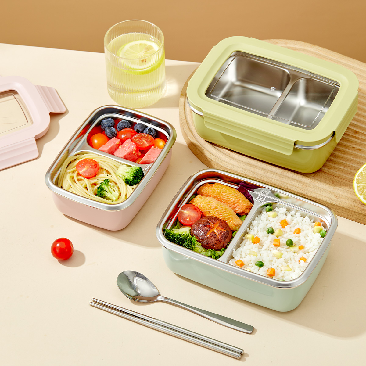 Kotak Makan Siang Kompartemen  - Baby Food Organizer ulasan dan harga