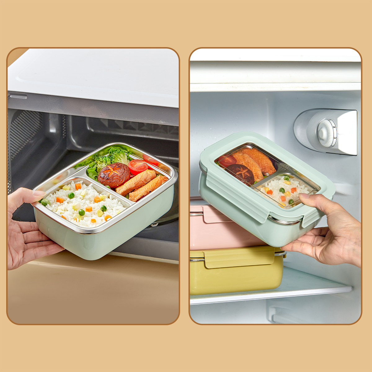 Kotak Makan Siang Kompartemen  - Baby Food Organizer ulasan dan harga