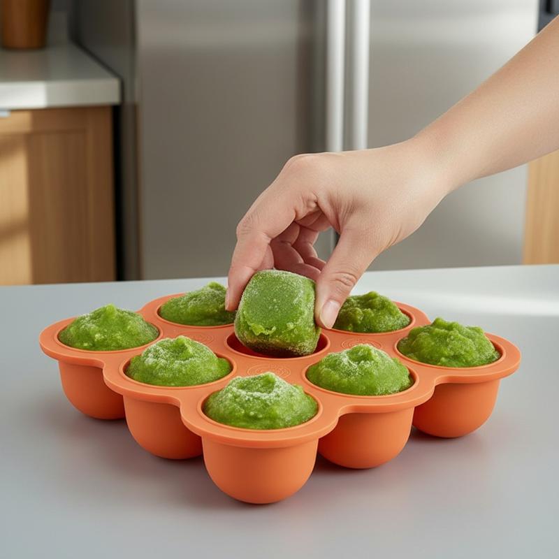 Wadah Silikon Makanan Bayi 9 G - Baby Food Options ulasan dan harga