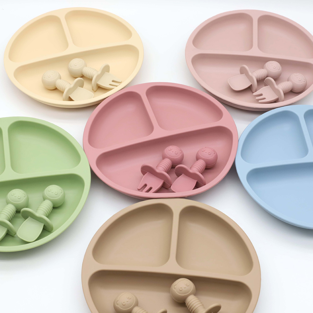 3 buah set peralatan makan sil - Baby Food Menu ulasan dan harga