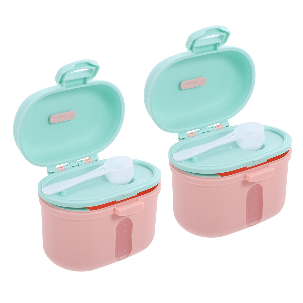 2Pcs Wadah Penyimpanan Susu Bu - Baby Food On The Go ulasan dan harga