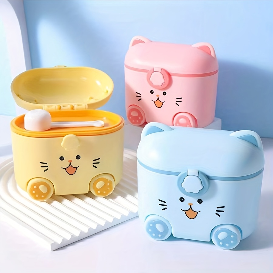Wadah Susu Bubuk Kucing Lucu d - Baby Food Plan ulasan dan harga