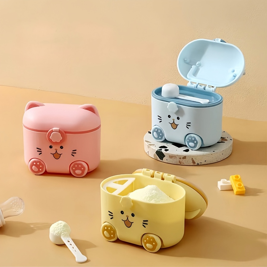 Wadah Susu Bubuk Kucing Lucu d - Baby Food Plan ulasan dan harga