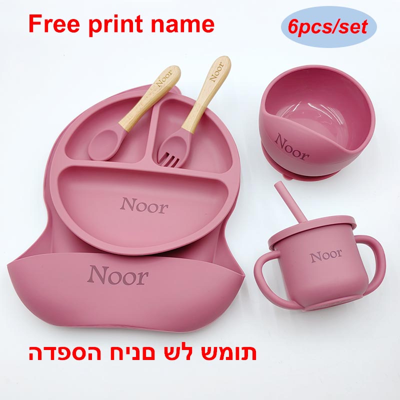 6 buah peralatan makan silikon - Baby Food Menu ulasan dan harga