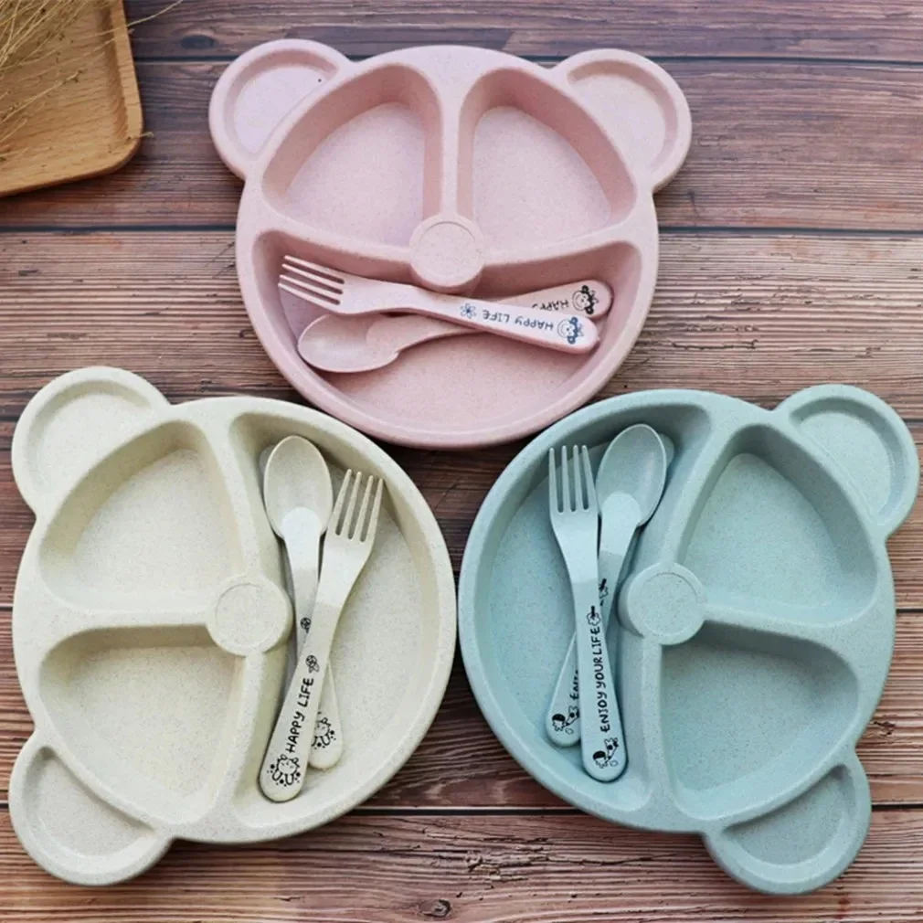 3Pcs/set Peralatan Makan Bayi  - Baby Food Menu ulasan dan harga