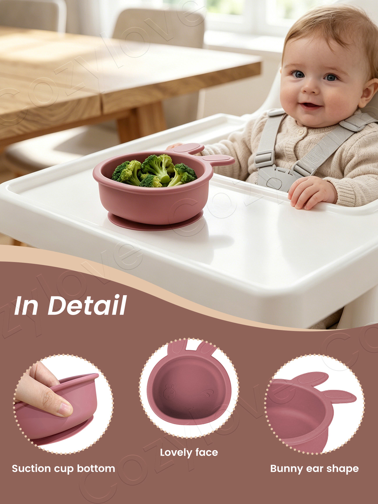 Mangkuk Hisap Bayi Silikon Mot - Baby Food For 6 Months ulasan dan harga