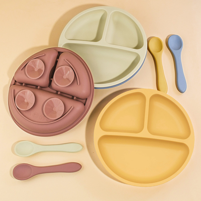5 Buah Set Makan Bayi Silikon  - Baby Food Menu ulasan dan harga